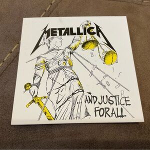 Metallica And Justice For All Album Cover rare sticker
